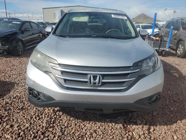 2HKRM3H72EH502923 - 2014 HONDA CR-V EXL SILVER photo 5