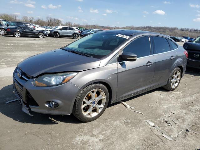 1FADP3J25DL301159 - 2013 FORD FOCUS TITANIUM GRAY photo 1