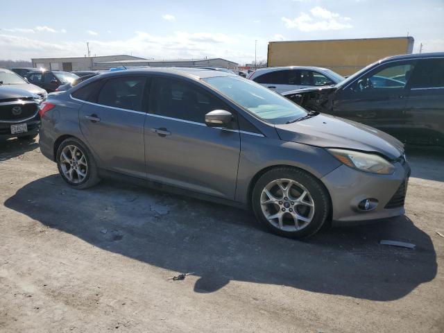 1FADP3J25DL301159 - 2013 FORD FOCUS TITANIUM GRAY photo 4