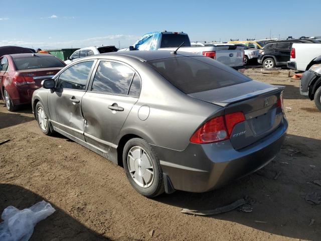 JHMFA36266S017723 - 2006 HONDA CIVIC HYBRID GOLD photo 2