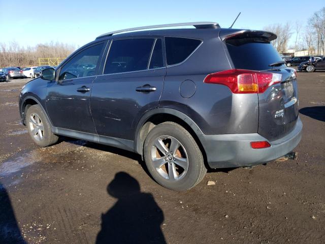 2T3RFREV9FW276633 - 2015 TOYOTA RAV4 XLE GRAY photo 2