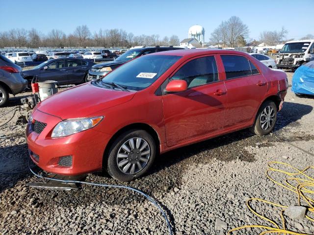 JTDBL40E89J046704 - 2009 TOYOTA COROLLA BASE RED photo 1