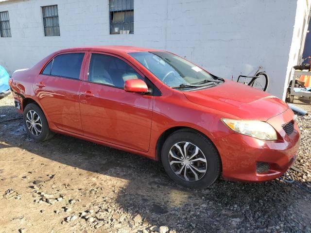 JTDBL40E89J046704 - 2009 TOYOTA COROLLA BASE RED photo 4