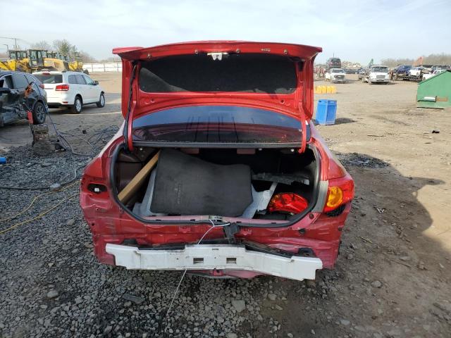 JTDBL40E89J046704 - 2009 TOYOTA COROLLA BASE RED photo 6