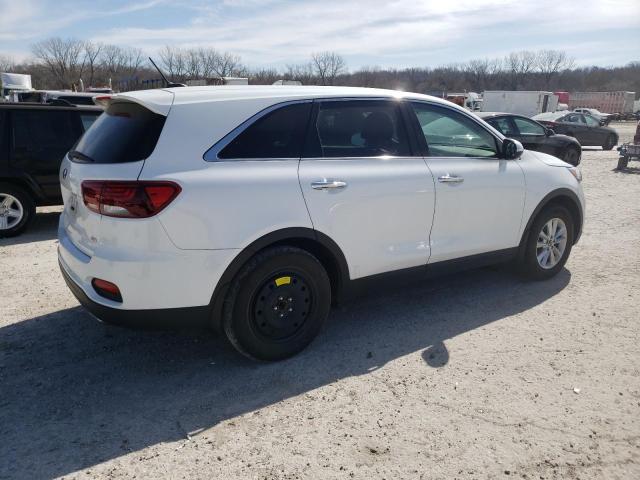 5XYPG4A37LG711218 - 2020 KIA SORENTO L WHITE photo 3