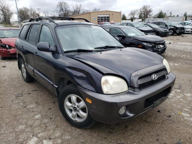 KM8SC73D36U047897 - 2006 HYUNDAI SANTA FE GLS GRAY photo 4