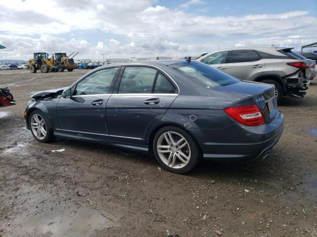 WDDGF4HB6ER320085 - 2014 MERCEDES-BENZ C 250 GRAY photo 2