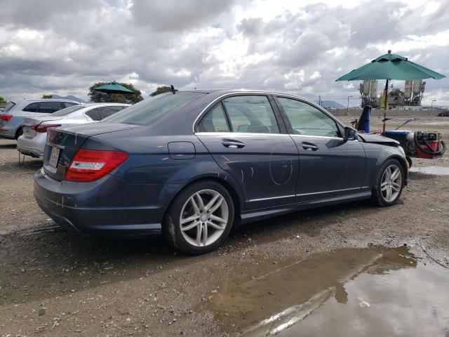 WDDGF4HB6ER320085 - 2014 MERCEDES-BENZ C 250 GRAY photo 3