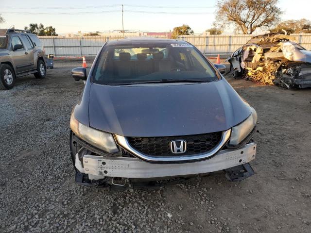 2HGFB2F95FH521064 - 2015 HONDA CIVIC EXL ნაცრისფერი ფოტო 5