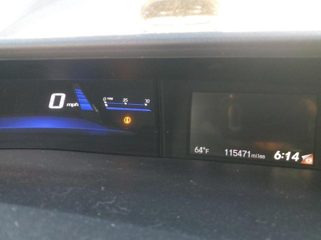 2HGFB2F95FH521064 - 2015 HONDA CIVIC EXL ნაცრისფერი ფოტო 9