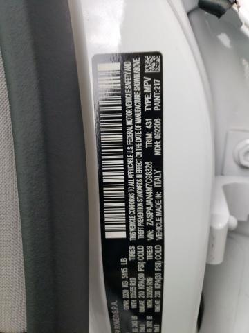 ZASPAJAN4M7C98326 - 2021 ALFA ROMEO STELVIO SPORT Weiß Foto 12