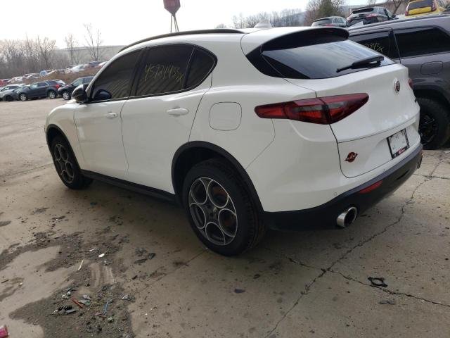 ZASPAJAN4M7C98326 - 2021 ALFA ROMEO STELVIO SPORT Weiß Foto 2