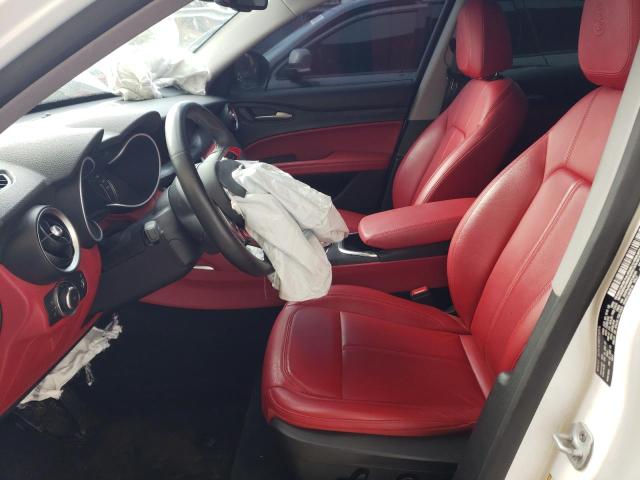 ZASPAJAN4M7C98326 - 2021 ALFA ROMEO STELVIO SPORT Weiß Foto 7