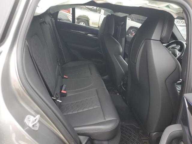 5YMUJ0C06M9H93911 - 2021 BMW X4 M COMPETITION GRAY photo 11