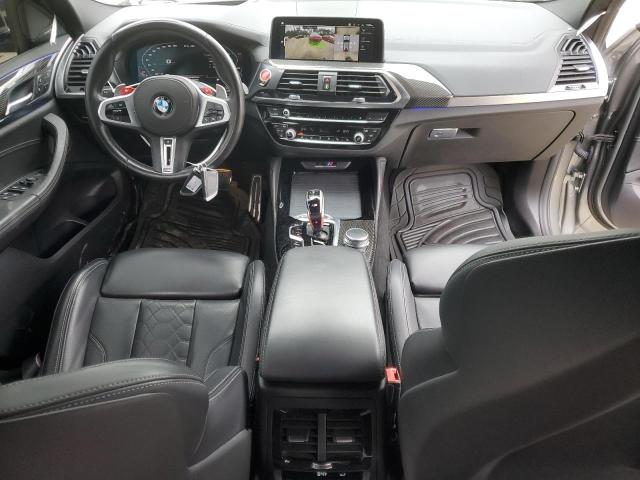 5YMUJ0C06M9H93911 - 2021 BMW X4 M COMPETITION GRAY photo 8