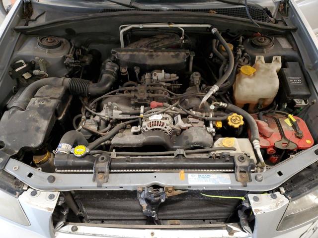 JF1SG65674H757771 - 2004 SUBARU FORESTER 2.5XS Արծաթագույն լուսանկար 11