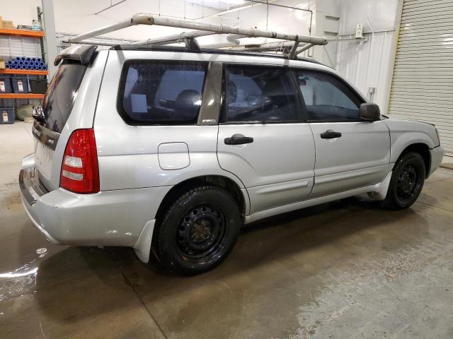 JF1SG65674H757771 - 2004 SUBARU FORESTER 2.5XS SILVER photo 3