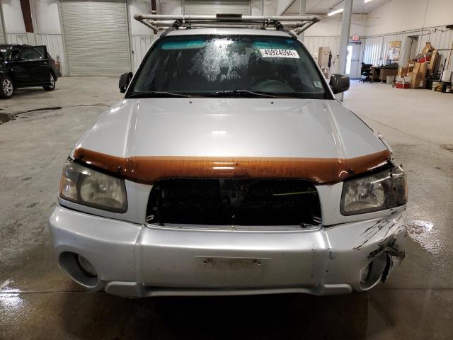 JF1SG65674H757771 - 2004 SUBARU FORESTER 2.5XS Արծաթագույն լուսանկար 5
