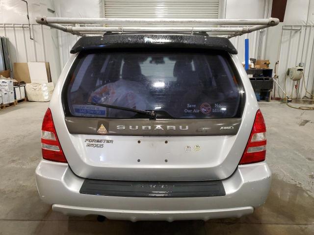 JF1SG65674H757771 - 2004 SUBARU FORESTER 2.5XS Արծաթագույն լուսանկար 6