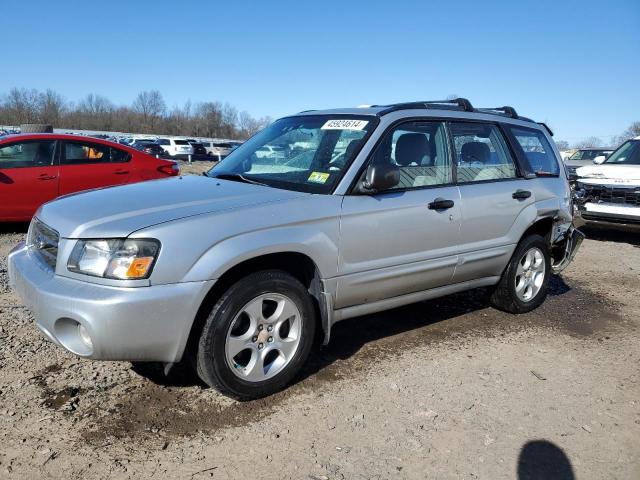 JF1SG656X4H755125 - 2004 SUBARU FORESTER 2.5XS SILVER photo 1