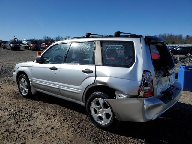 JF1SG656X4H755125 - 2004 SUBARU FORESTER 2.5XS SILVER photo 2