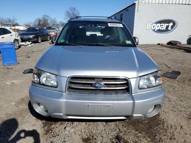 JF1SG656X4H755125 - 2004 SUBARU FORESTER 2.5XS Серебристый фото 5