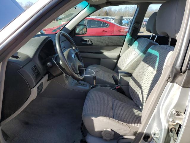 JF1SG656X4H755125 - 2004 SUBARU FORESTER 2.5XS Серебристый фото 7