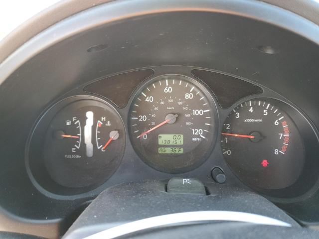 JF1SG656X4H755125 - 2004 SUBARU FORESTER 2.5XS Серебристый фото 9