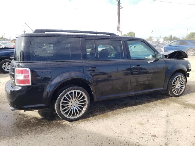 2FMGK5B89KBA27591 - 2019 FORD FLEX SE BLACK photo 3