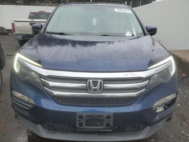 5FNYF6H53GB125025 - 2016 HONDA PILOT EXL BLUE photo 5