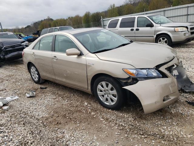 4T1BB46KX9U108324 - 2009 TOYOTA CAMRY AUTO HYBRID GOLD photo 4