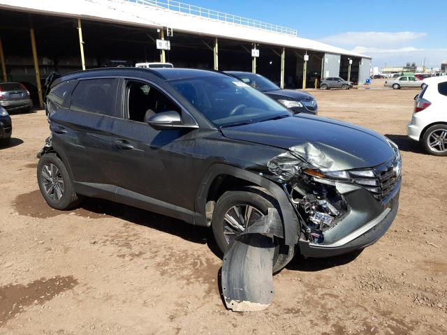 KM8JBCA15NU049648 - 2022 HYUNDAI TUCSON BLUE GRAY photo 4