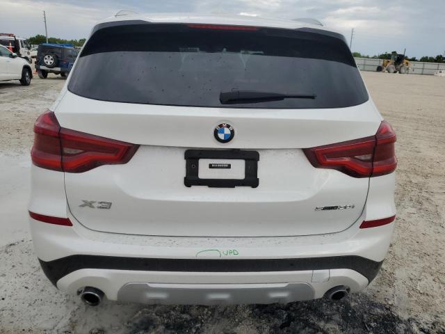 5UXTY3C05M9H50306 - 2021 BMW X3 SDRIVE30I WHITE photo 6