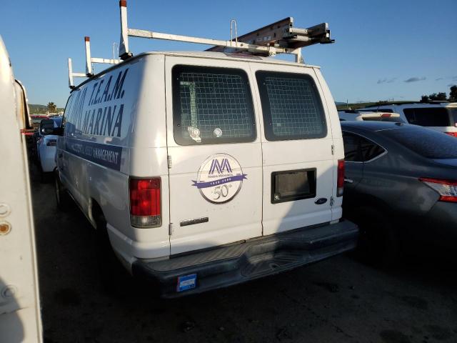 1FTNE14W38DA36961 - 2008 FORD ECONOLINE E150 VAN WHITE photo 2