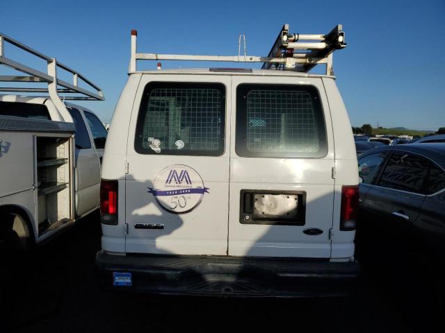 1FTNE14W38DA36961 - 2008 FORD ECONOLINE E150 VAN WHITE photo 6