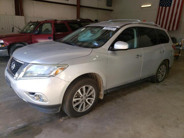 5N1AR2MN2DC676722 - 2013 NISSAN PATHFINDER S 银色 照片 1