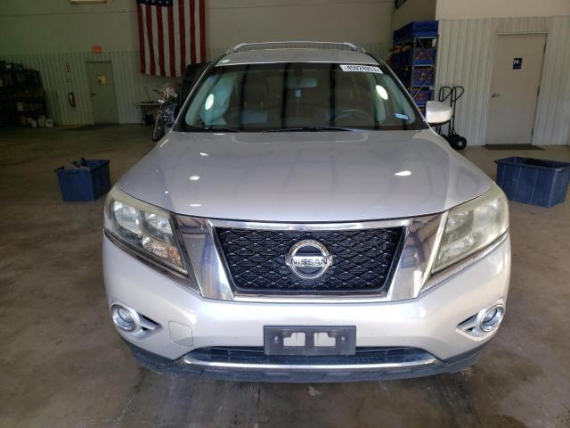 5N1AR2MN2DC676722 - 2013 NISSAN PATHFINDER S 银色 照片 5