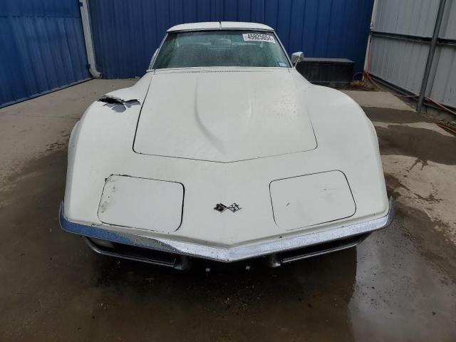 194371S115059 - 1971 CHEVROLET CORVETTE WHITE photo 5