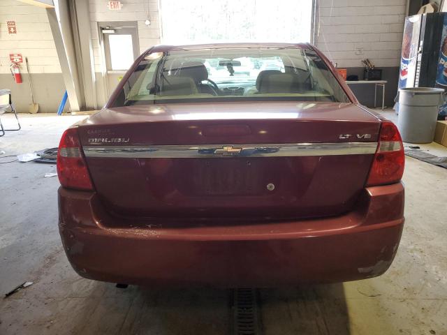 1G1ZT51836F301263 - 2006 CHEVROLET MALIBU LT BURGUNDY photo 6