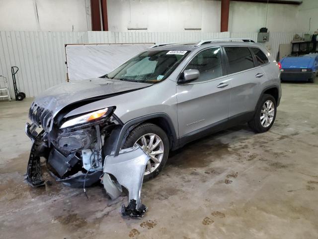 1C4PJLDS3FW579726 - 2015 JEEP CHEROKEE LIMITED GRAY photo 1