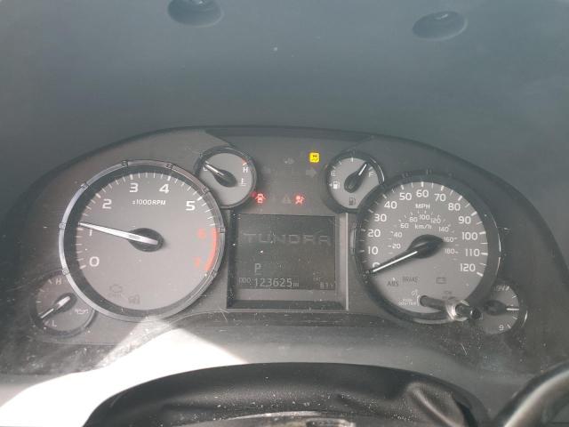 5TFRM5F18GX096129 - 2016 TOYOTA TUNDRA DOUBLE CAB SR/SR5 WHITE photo 9