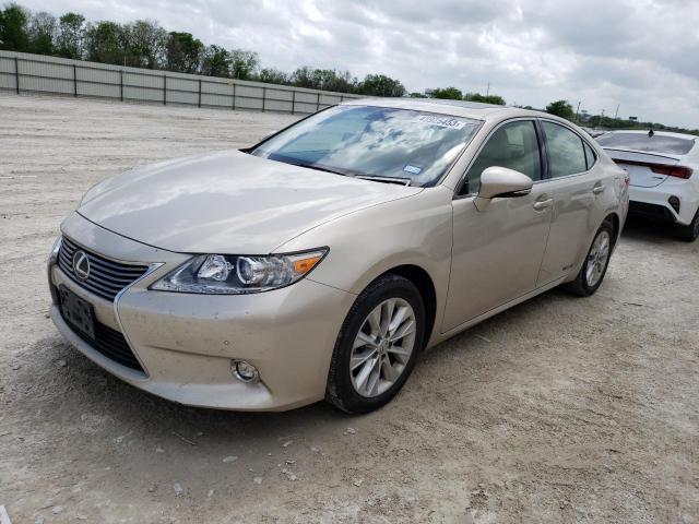 JTHBW1GG1E2061495 - 2014 LEXUS ES 300H TAN photo 1