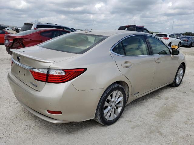 JTHBW1GG1E2061495 - 2014 LEXUS ES 300H TAN photo 3