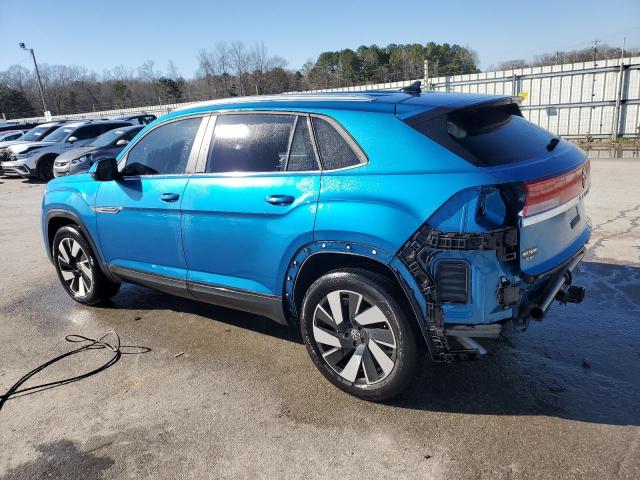 1V2WE2CA8RC224686 - 2024 VOLKSWAGEN ATLAS CROS SE BLUE photo 2