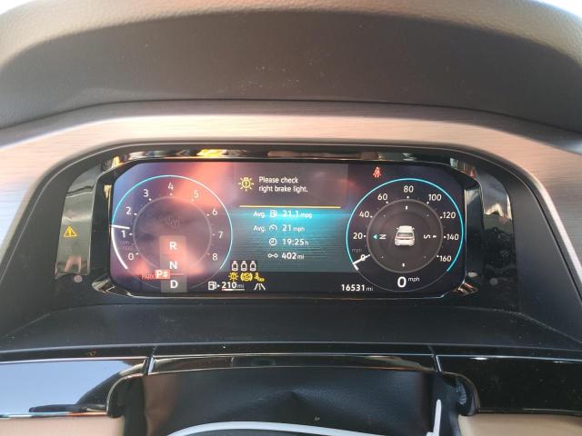 1V2WE2CA8RC224686 - 2024 VOLKSWAGEN ATLAS CROS SE BLUE photo 9