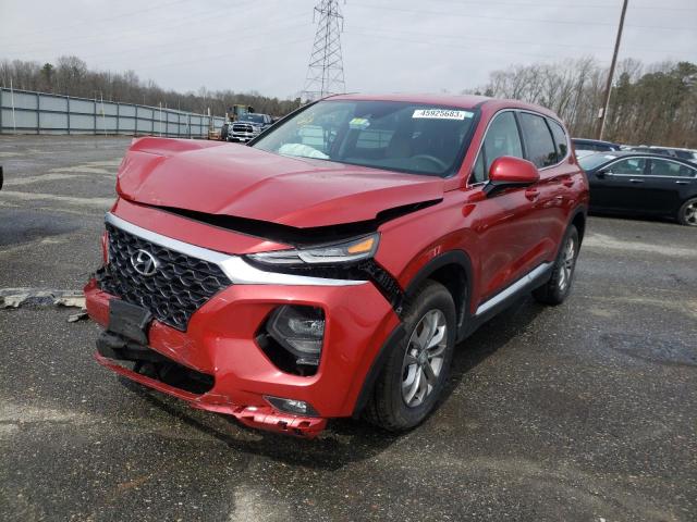 5NMS33AD4LH169929 - 2020 HYUNDAI SANTA FE SEL Կարմիր լուսանկար 1