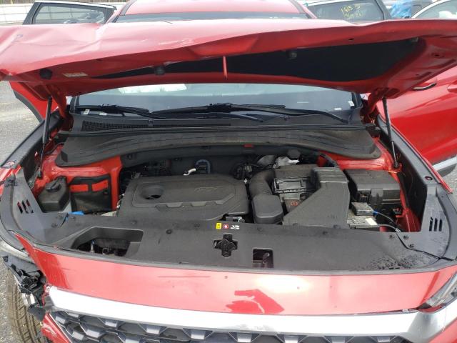 5NMS33AD4LH169929 - 2020 HYUNDAI SANTA FE SEL Կարմիր լուսանկար 12