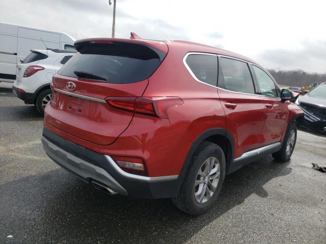 5NMS33AD4LH169929 - 2020 HYUNDAI SANTA FE SEL Կարմիր լուսանկար 3