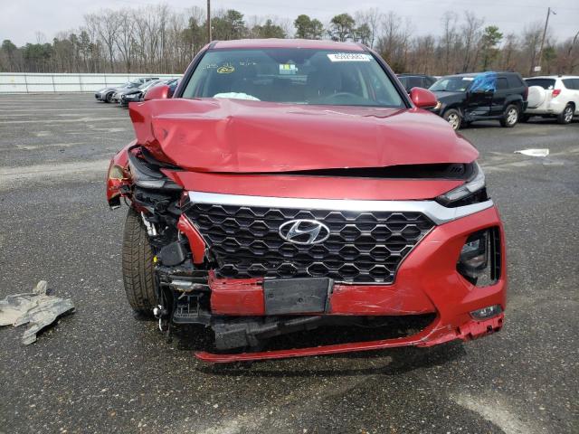 5NMS33AD4LH169929 - 2020 HYUNDAI SANTA FE SEL Կարմիր լուսանկար 5