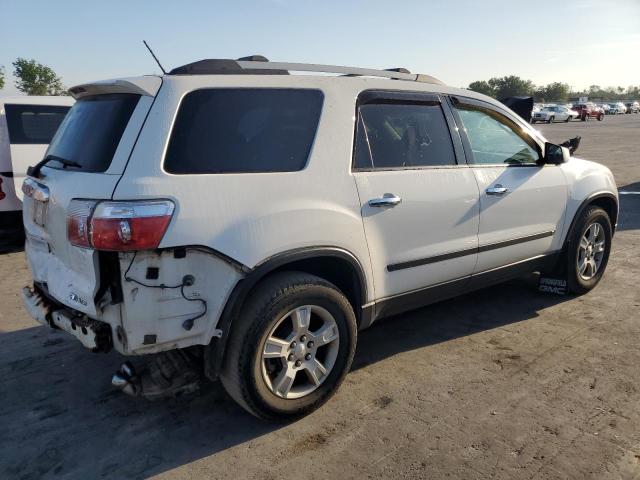 1GKLVKED6AJ123095 - 2010 GMC ACADIA SL WHITE photo 3